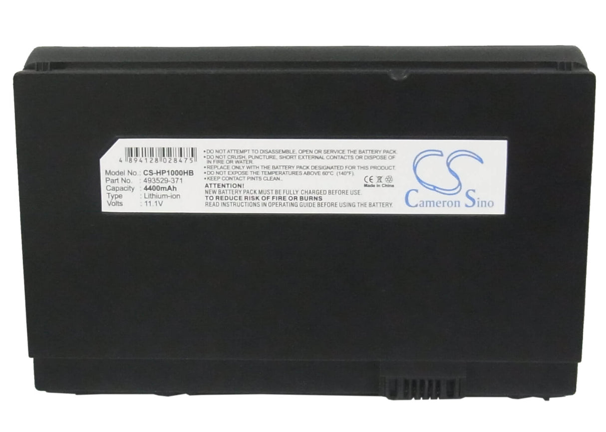 Black Battery For Compaq Mini 700, Mini 700ea, Mini 700ed 11.1v, 4400mah - 48.84wh Notebook, Laptop Cameron Sino Technology Limited
