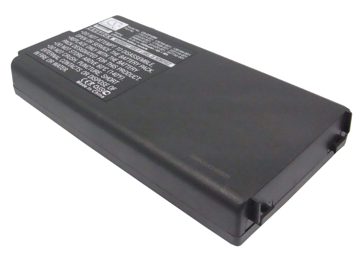 Black Battery For Compaq Presario 1200, Presario 1200-xl102, Presario 1200-xl104 14.8v, 4400mah - 65.12wh Batteries for Electronics Cameron Sino Technology Limited (Suspended)