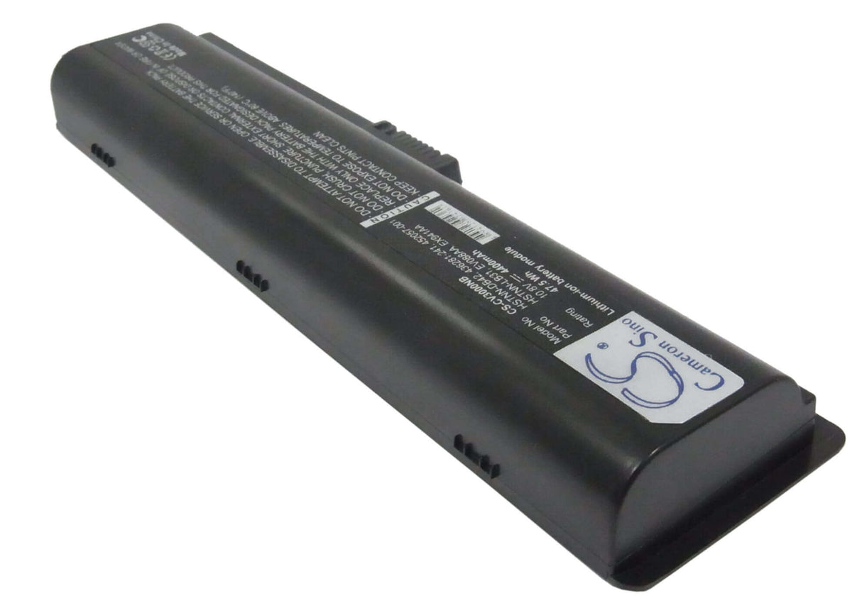 Black Battery For Compaq Presario A900, Presario C700, Presario C700em 10.8v, 4400mah - 47.52wh Notebook, Laptop Cameron Sino Technology Limited