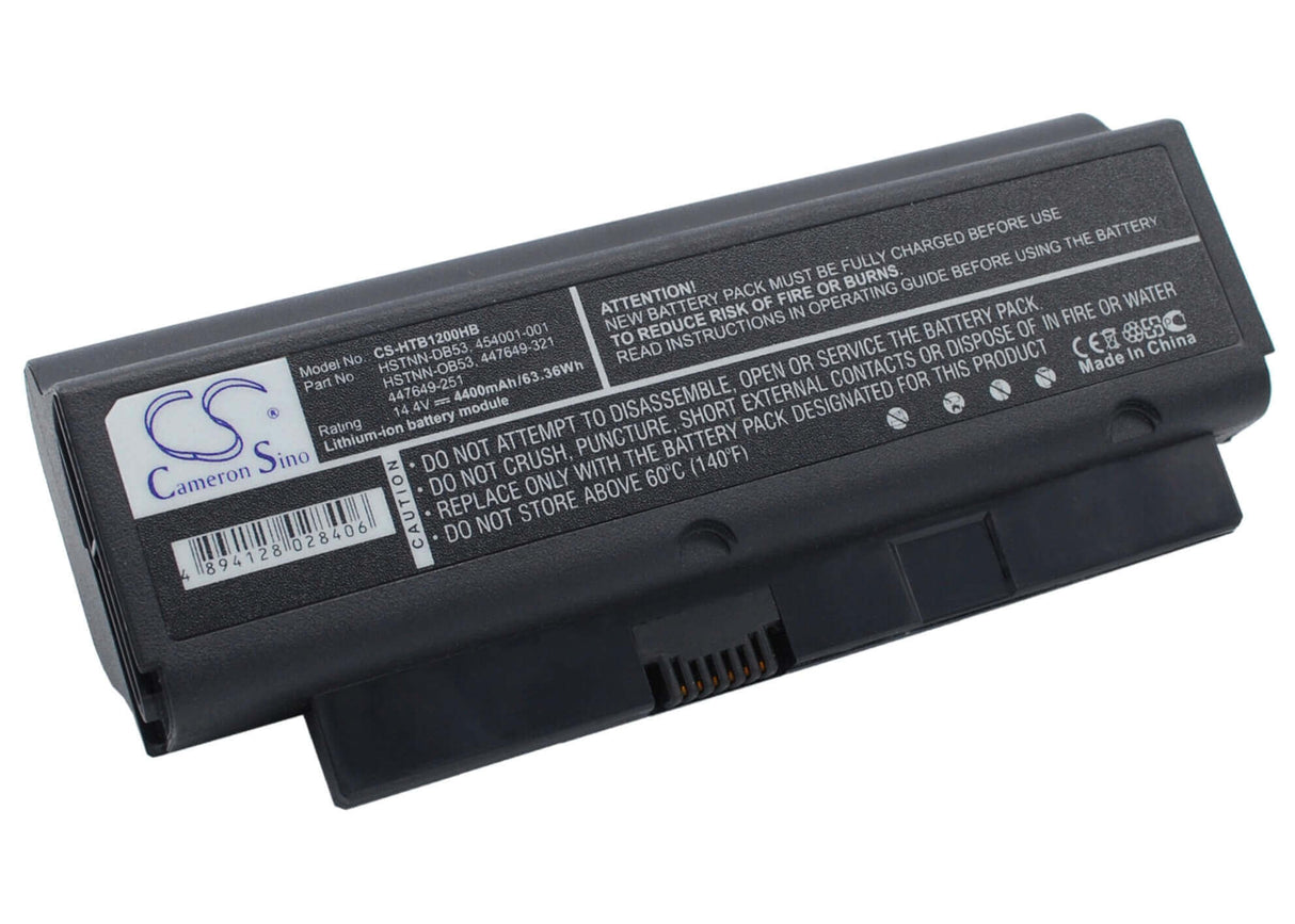Black Battery For Compaq Presario B1200, Presario B1202vu, Presario B1223tu 14.4v, 4400mah - 63.36wh Notebook, Laptop Cameron Sino Technology Limited