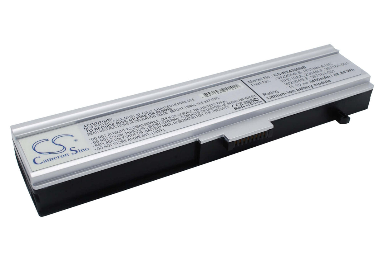 Black Battery For Compaq Presario B1800, Presario B1801tu, Presario B1802tu 11.1v, 4400mah - 48.84wh Notebook, Laptop Cameron Sino Technology Limited