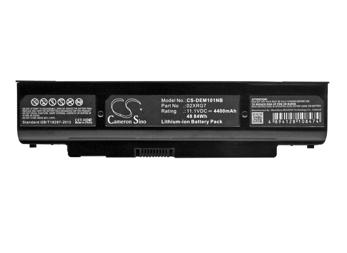 Black Battery For Dell Inspiron 1120, Inspiron 1121, Inspiron M101z 11.1v, 4400mah - 48.84wh Notebook, Laptop Cameron Sino Technology Limited (Suspended)