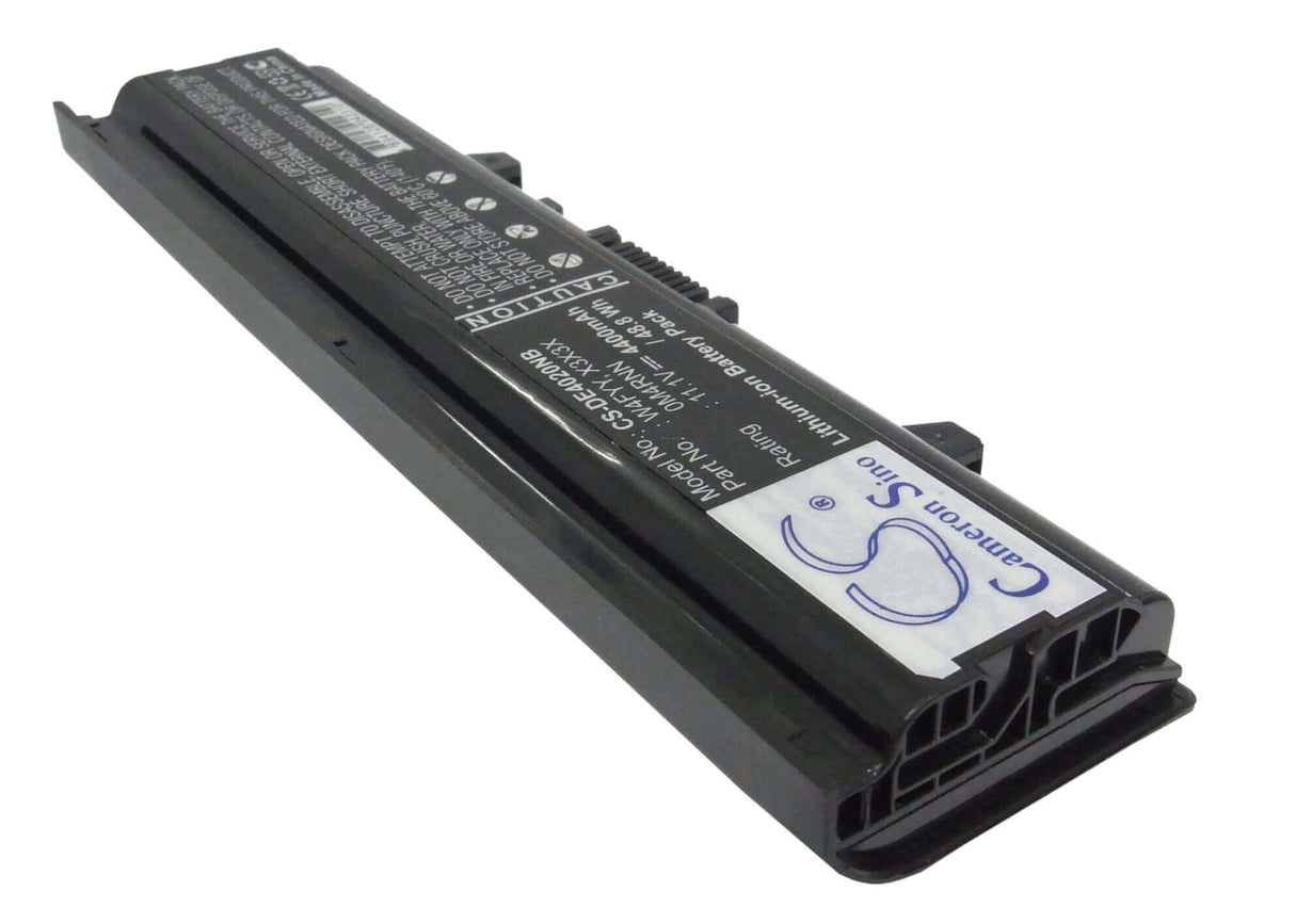 Black Battery For Dell Inspiron 14v, Inspiron 14r-346, Inspiron 14vr 11.1v, 4400mah - 48.84wh Notebook, Laptop Cameron Sino Technology Limited