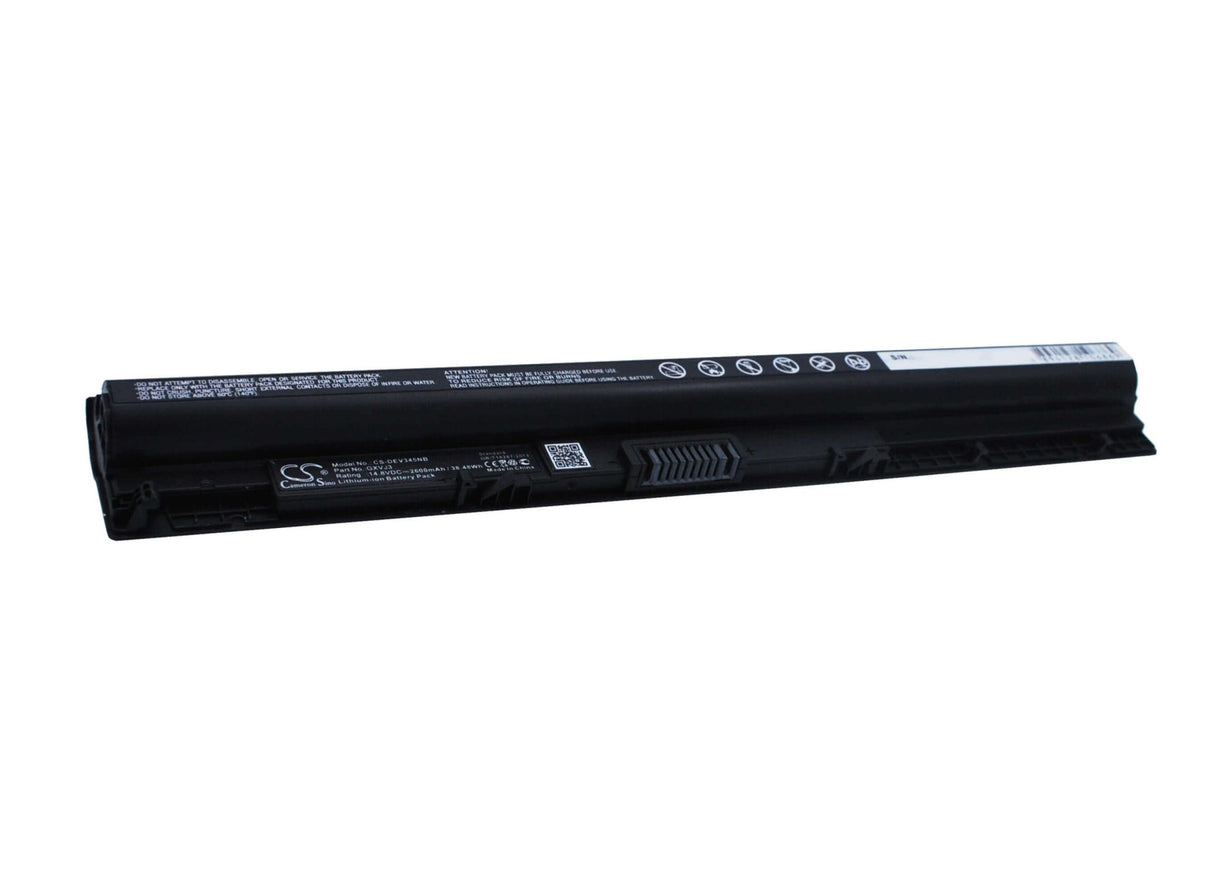 Black Battery For Dell Inspiron 15-5558, Inspiron 3451, Inspiron 3458 14.8v, 2600mah - 38.48wh Notebook, Laptop Cameron Sino Technology Limited