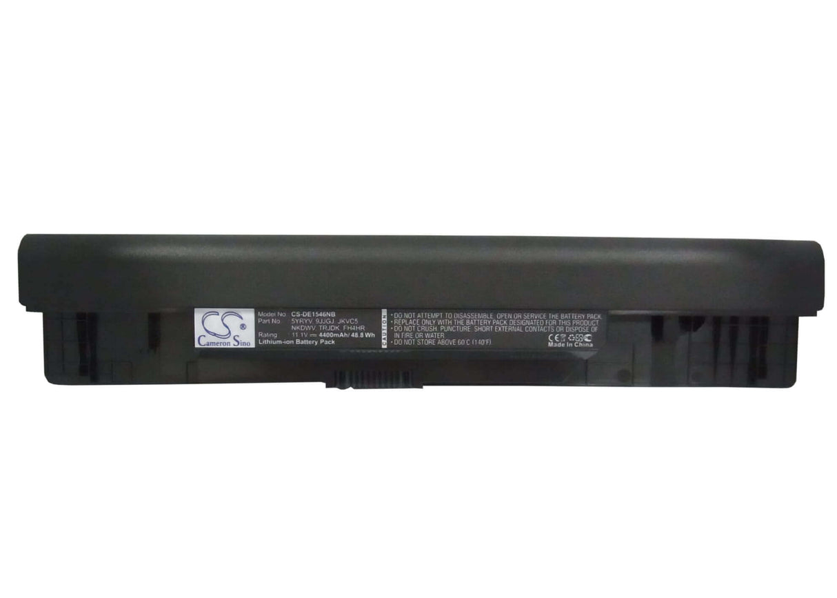 Black Battery For Dell Inspiron 1564, Inspiron 1564d, Inspiron 1564r 11.1v, 4400mah - 48.84wh Notebook, Laptop Cameron Sino Technology Limited