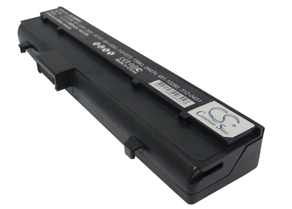 Black Battery For Dell Inspiron 630m, Inspiron 640m, Inspiron E1405 11.1v, 4400mah - 48.84wh Notebook, Laptop Cameron Sino Technology Limited