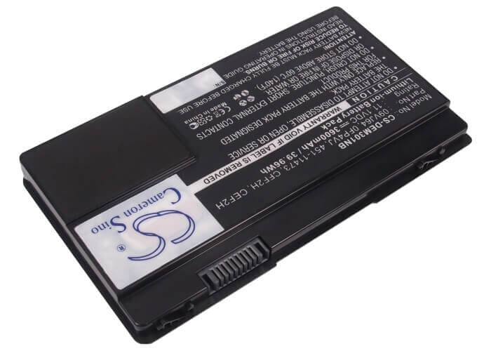 Black Battery For Dell Inspiron M301z, Inspiron N301z, Inspiron 13z 11.1v, 3600mah - 39.96wh Batteries for Electronics Cameron Sino Technology Limited (Suspended)