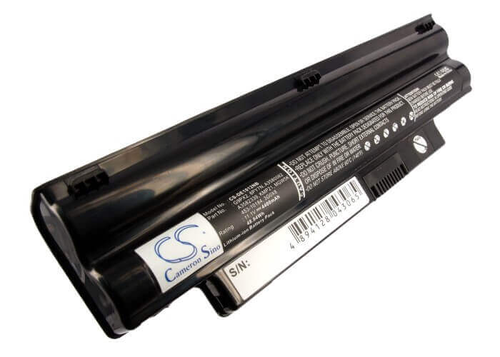Black Battery For Dell Inspiron Mini 10 1012, Inspiron Mini 1012, Inspiron Ini 1012 N450 11.1v, 4400mah - 48.84wh Notebook, Laptop Cameron Sino Technology Limited