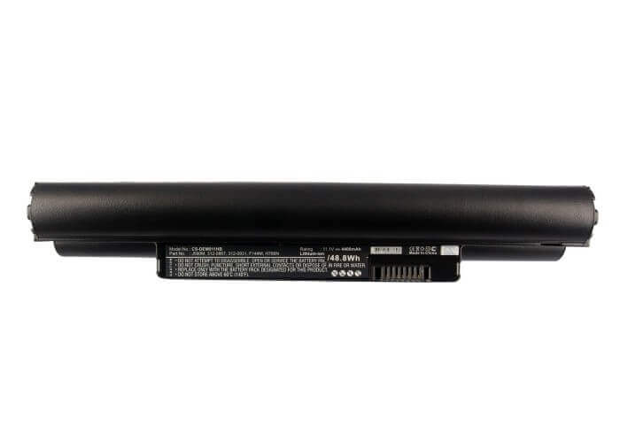 Black Battery For Dell Inspiron Mini 10, Inspiron Mini 1011, Inspiron Mini 10v 11.1v, 4400mah - 48.84wh Notebook, Laptop Cameron Sino Technology Limited