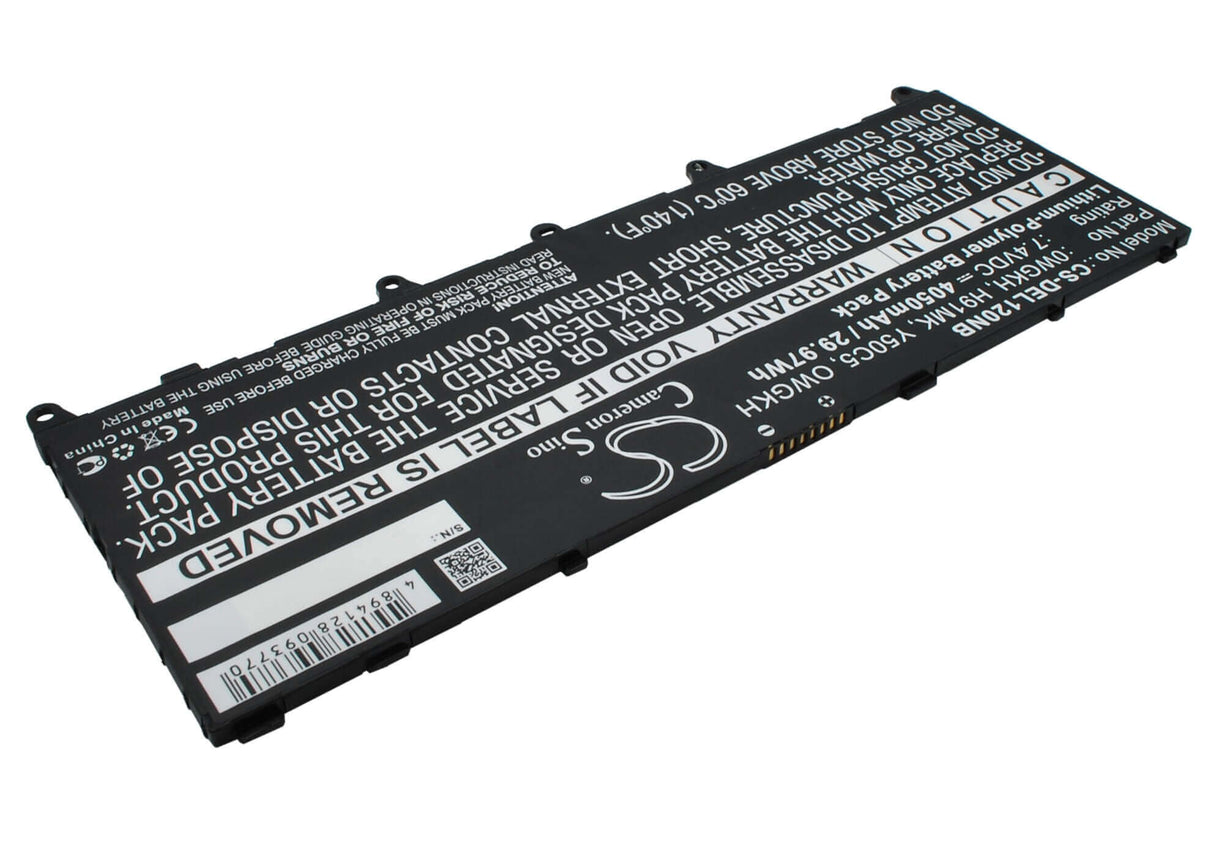 Black Battery For Dell Latitude 10e, Latitute 10-st2e 7.4v, 4050mah - 29.97wh Batteries for Electronics Cameron Sino Technology Limited (Suspended)