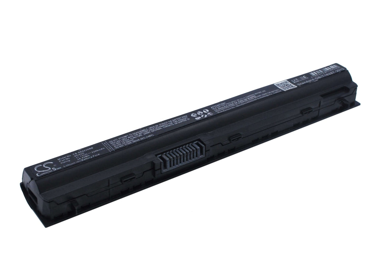Black Battery For Dell Latitude E6120, Latitude E6220, Latitude E6230 11.1v, 2200mah - 24.42wh Notebook, Laptop Cameron Sino Technology Limited
