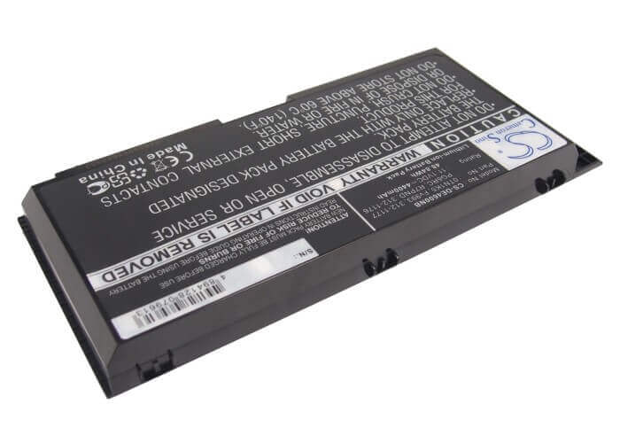 Black Battery For Dell Precision M4600, Precision M4700, Precision M6600 11.1v, 4400mah - 48.84wh Notebook, Laptop Cameron Sino Technology Limited