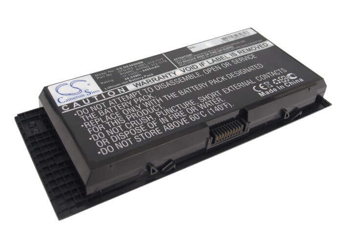Black Battery For Dell Precision M4600, Precision M4700, Precision M6600 11.1v, 4400mah - 48.84wh Notebook, Laptop Cameron Sino Technology Limited