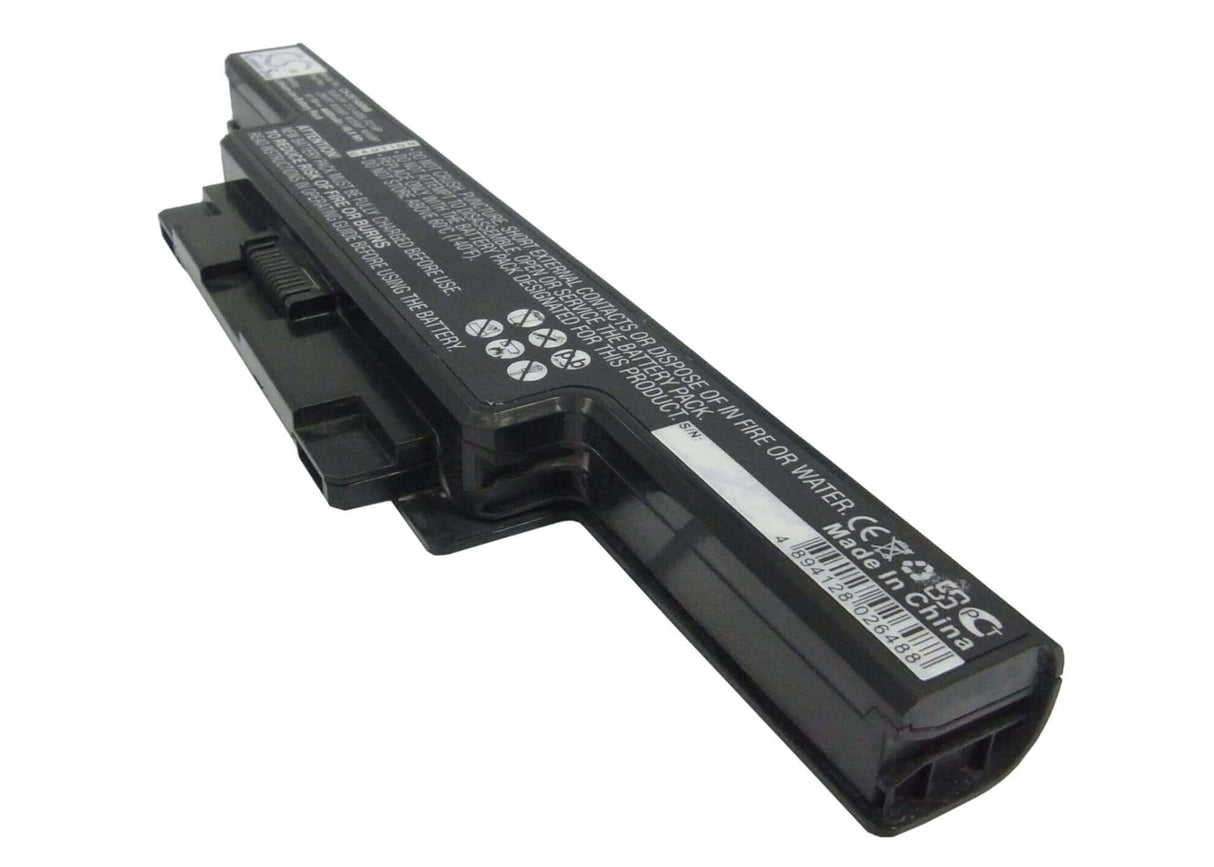 Black Battery For Dell Studio 1450, Studio 1457, Studio 1458 11.1v, 4400mah - 48.84wh Notebook, Laptop Cameron Sino Technology Limited