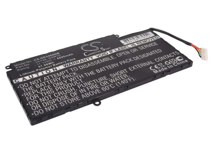 Black Battery For Dell Vostro 5460, Vostro 5470 11.1v, 4600mah - 51.06wh Notebook, Laptop Cameron Sino Technology Limited