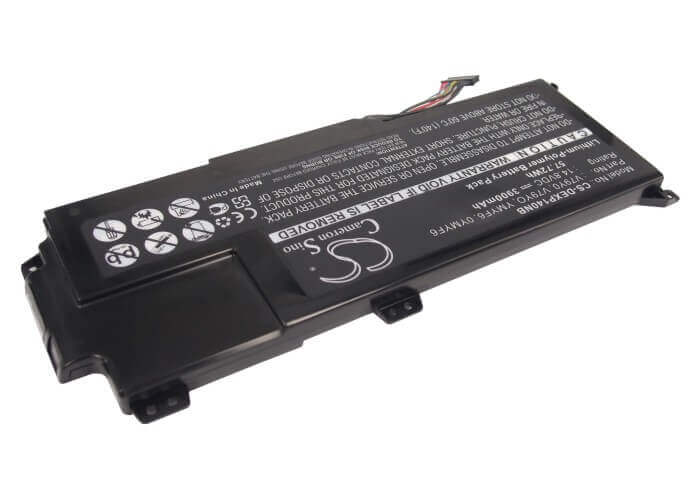 Black Battery For Dell Xps 14z, Xps 14z-l412x, Xps 14z-l412z 14.8v, 3900mah - 57.72wh Notebook, Laptop Cameron Sino Technology Limited