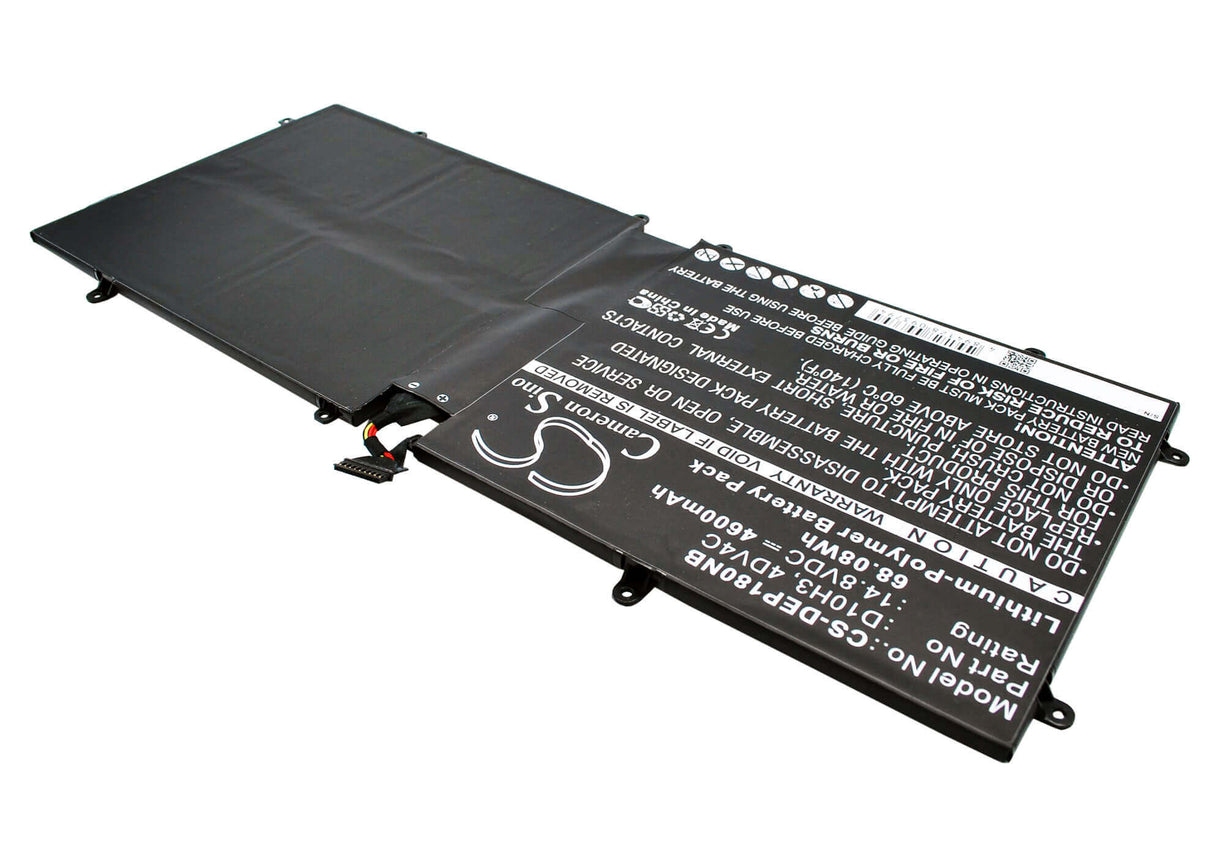 Black Battery For Dell Xps 18, Xps 18-1810 14.8v, 4600mah - 68.08wh Notebook, Laptop Cameron Sino Technology Limited