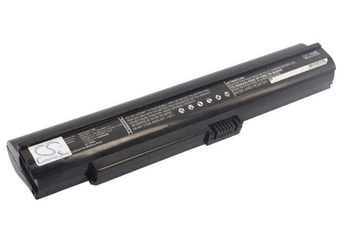 Black Battery For Fujistu Lifebook M2010, Lifebook M2011, Fmv-biblo Loox M/d10 10.8v, 2200mah - 23.76wh Notebook, Laptop Cameron Sino Technology Limited