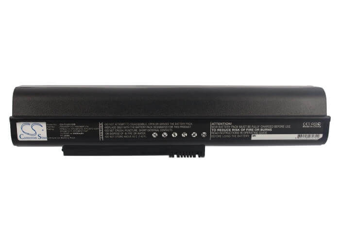 Black Battery For Fujistu Lifebook M2010, Lifebook M2011, Fmv-biblo Loox M/d10 10.8v, 6600mah - 71.28wh Notebook, Laptop Cameron Sino Technology Limited