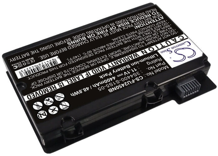 Black Battery For Fujit'su Amilo Pi2450, Amilo Xi2428, Amilo Xi2528 11.1v, 4400mah - 48.84wh Notebook, Laptop Cameron Sino Technology Limited