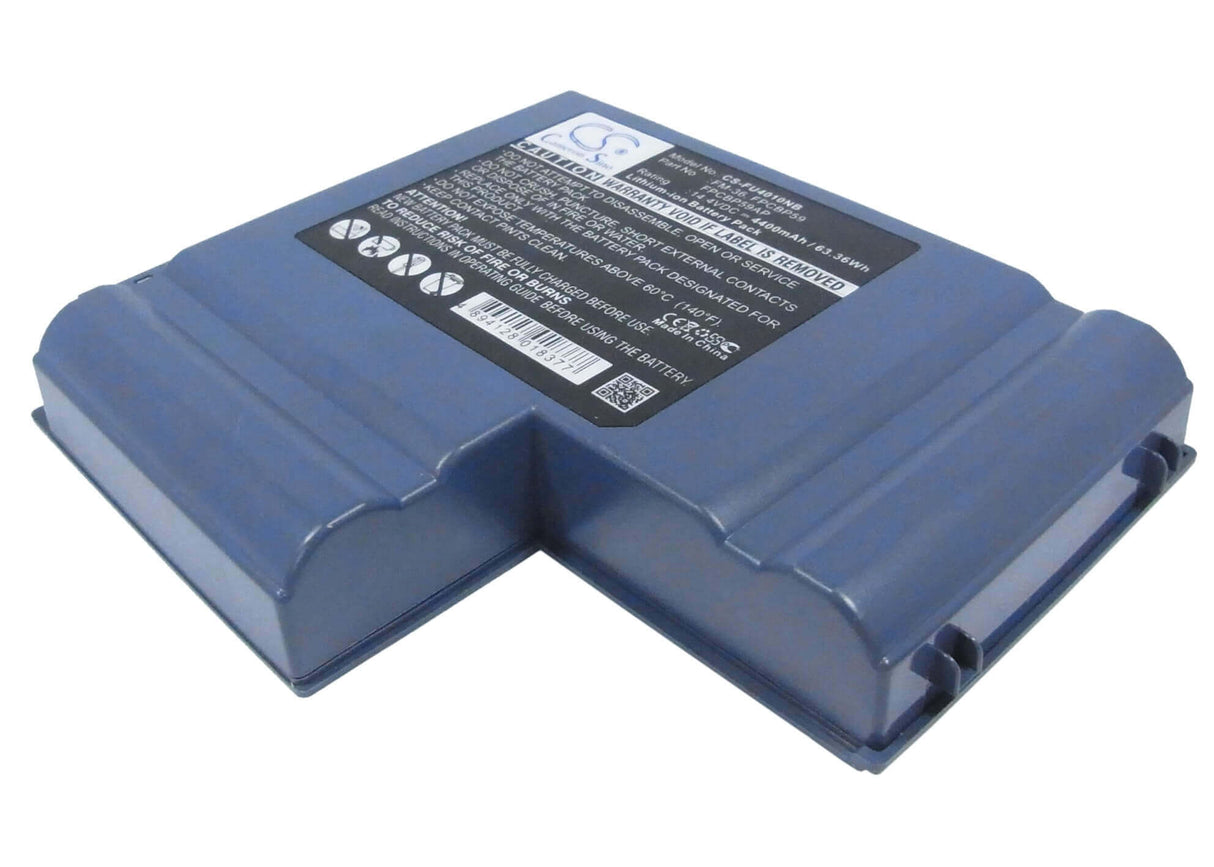 Batterie noire pour Fujitsu Fmv Biblo Mg75e, Fmv Biblo Mr16ah, Fmv Biblo Mr16b 14.4v, 4400mah - 63.36wh Batteries pour l'électronique Cameron Sino Technology Limited (Suspendu)