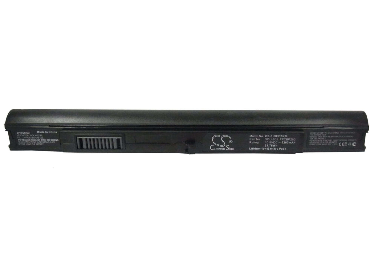 Black Battery For Fujit'su Lifebook Mh330 10.8v, 2200mah - 23.76wh Notebook, Laptop Cameron Sino Technology Limited