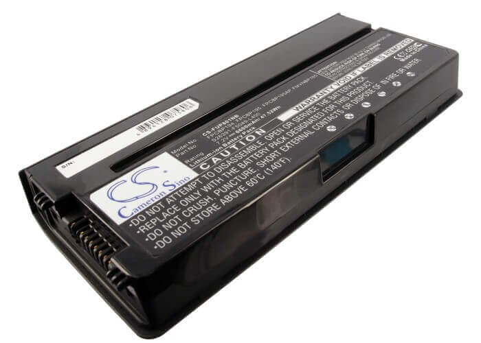 Batterie noire pour Fujits'u Lifebook P8010, Lifebook P8020 7.2v, 6600mah - 47.52wh Notebook, Laptop Cameron Sino Technology Limited (Suspendu)