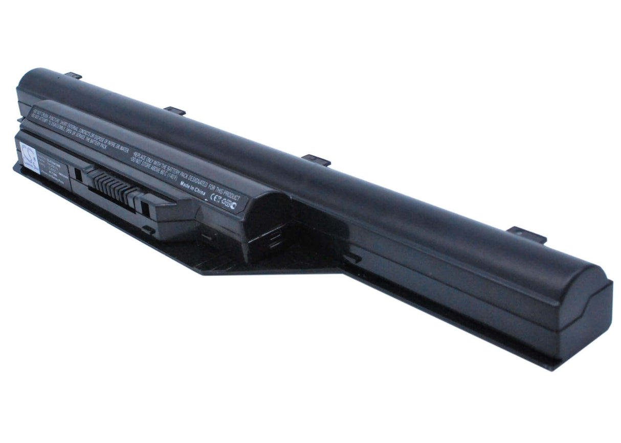 Black Battery For Fujit'su Lifebook S6410, Lifebook S6410c, Lifebook S6421 10.8v, 4400mah - 47.52wh Notebook, Laptop Cameron Sino Technology Limited
