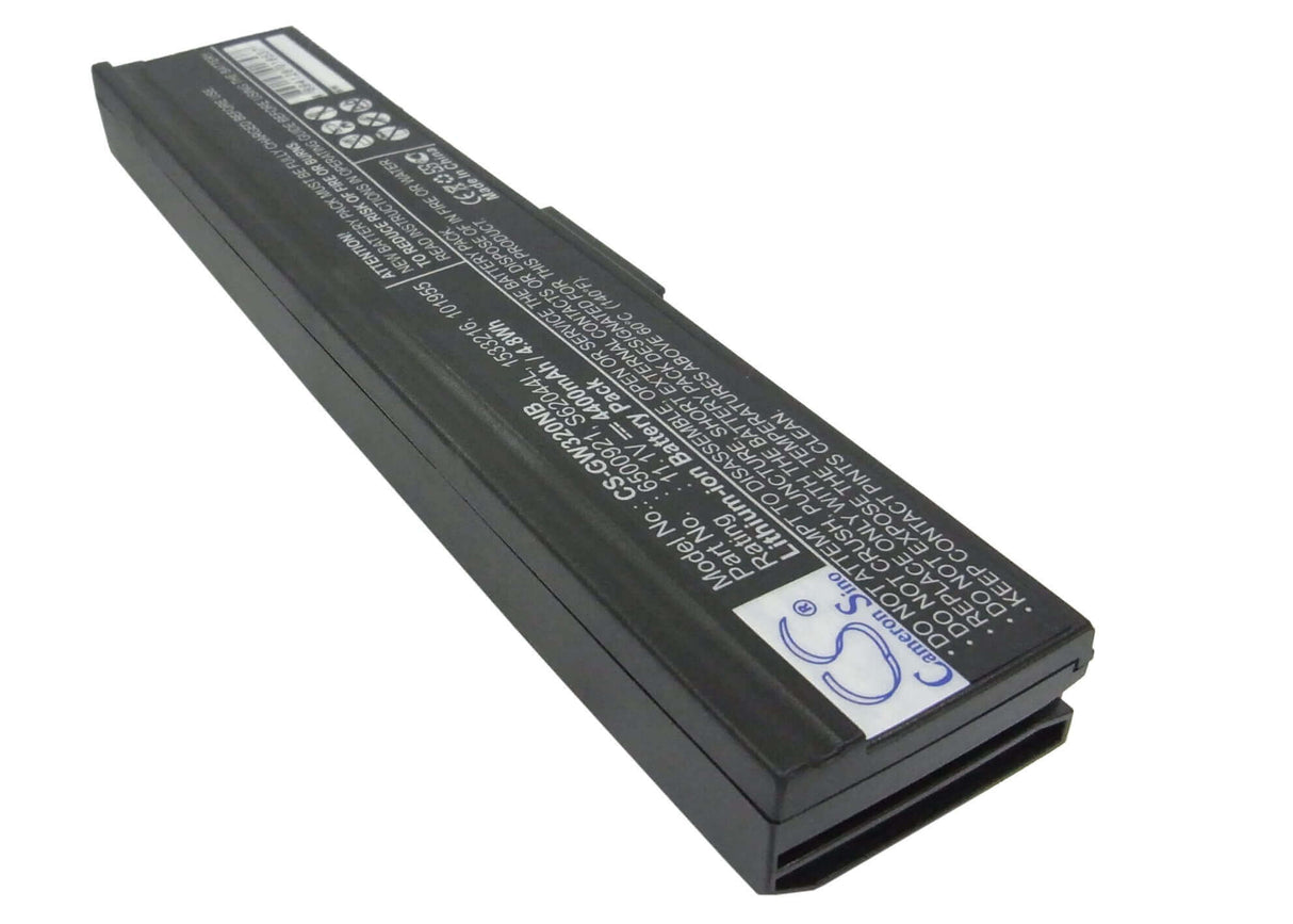 Black Battery For Gateway M320, M325, 4541bz 11.1v, 4400mah - 48.84wh Batteries for Electronics Cameron Sino Technology Limited (Suspended)