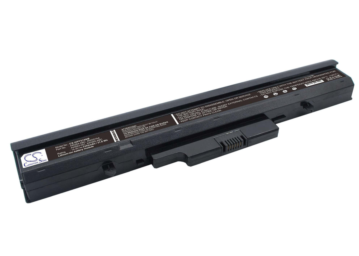 Black Battery For Hp 510, 530 14.4v, 2200mah - 31.68wh Notebook, Laptop Cameron Sino Technology Limited