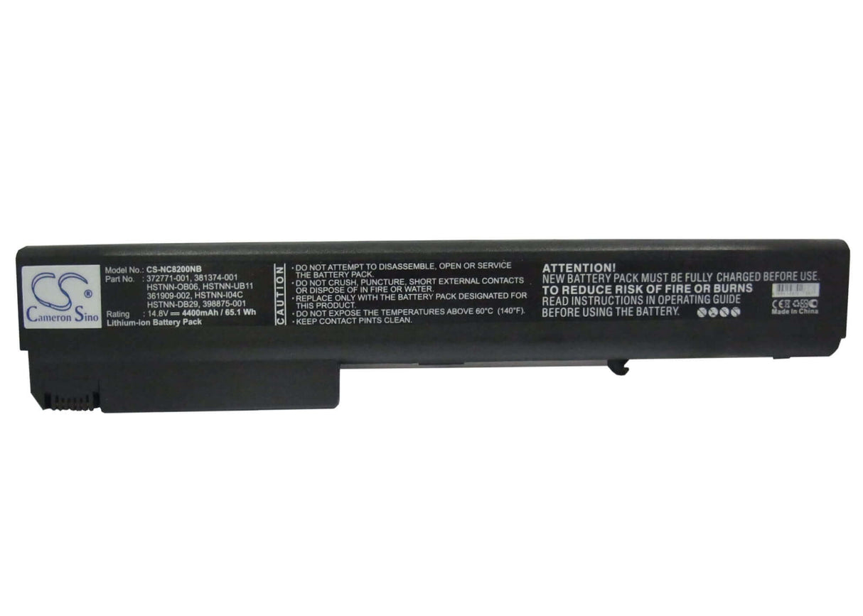 Black Battery For Hp Business Notebook 8700, Business Notebook Nw8440 Mobile Workstation, Business Notebook 8510w Mobile Worksta Notebook, Laptop Cameron Sino Technology Limited