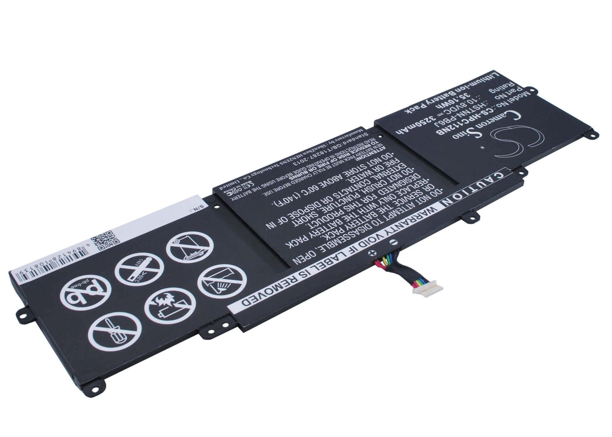 Batterie noire pour HP Chromebook 11-2101tu, Chromebook 11-2110nr, Chromebook 11 G3 10.8v, 3250mAh - 35.10Wh Notebook, ordinateur portable Cameron Sino Technology Limited