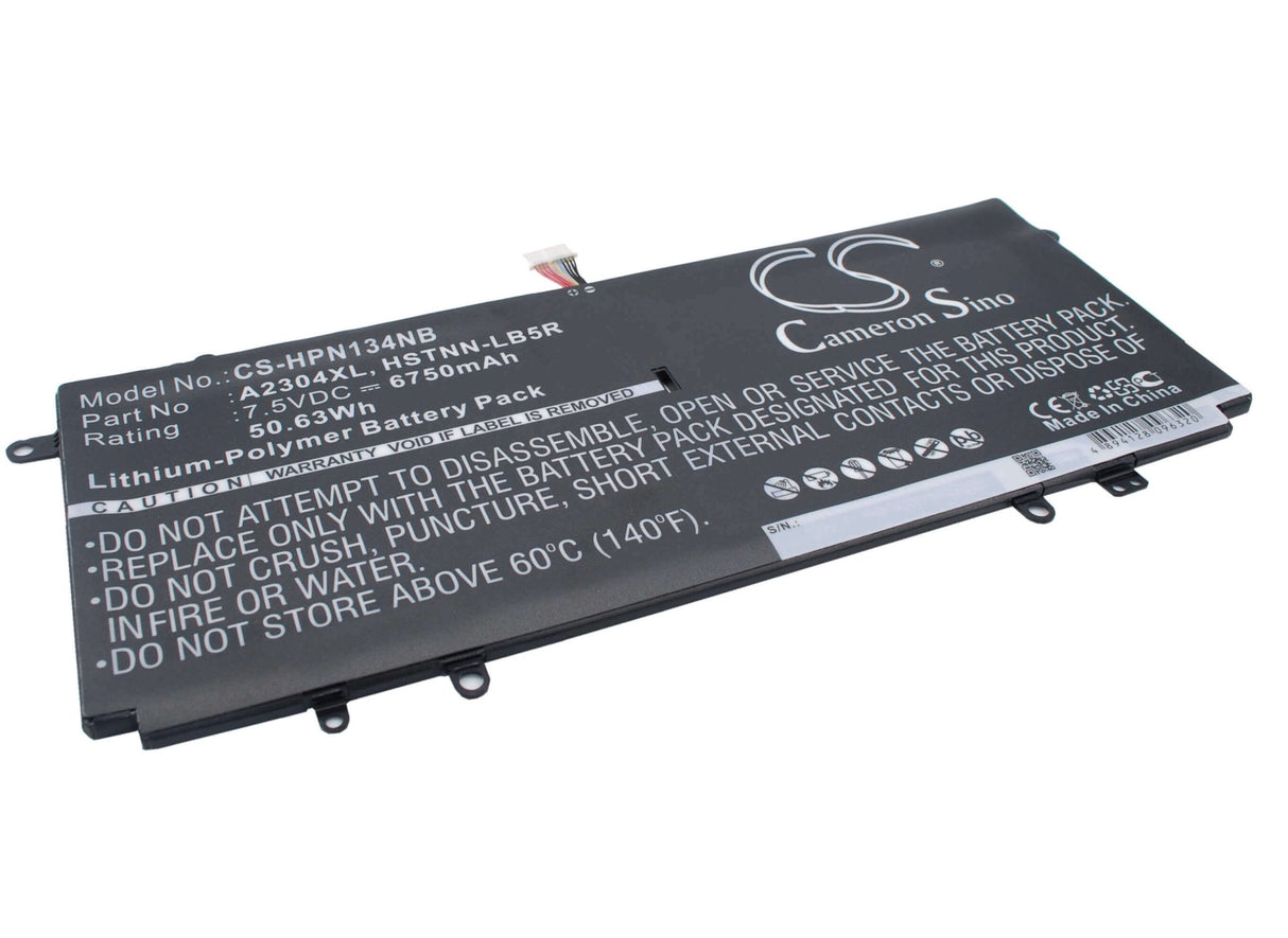 Black Battery For Hp Chromebook 14, Chromebook 14q, Chromebook 14-q063cl 7.5v, 6750mah - 50.63wh Notebook, Laptop Cameron Sino Technology Limited