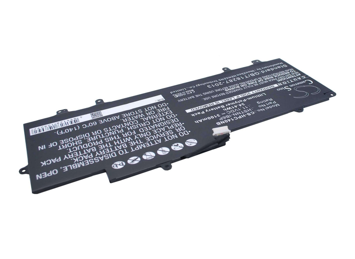 Batterie noire pour Hp Chromebook 14-x, Chromebook 14-q, Chromebook 14-x013dx 11.1v, 3100mah - 34.41wh Notebook, Laptop Cameron Sino Technology Limited