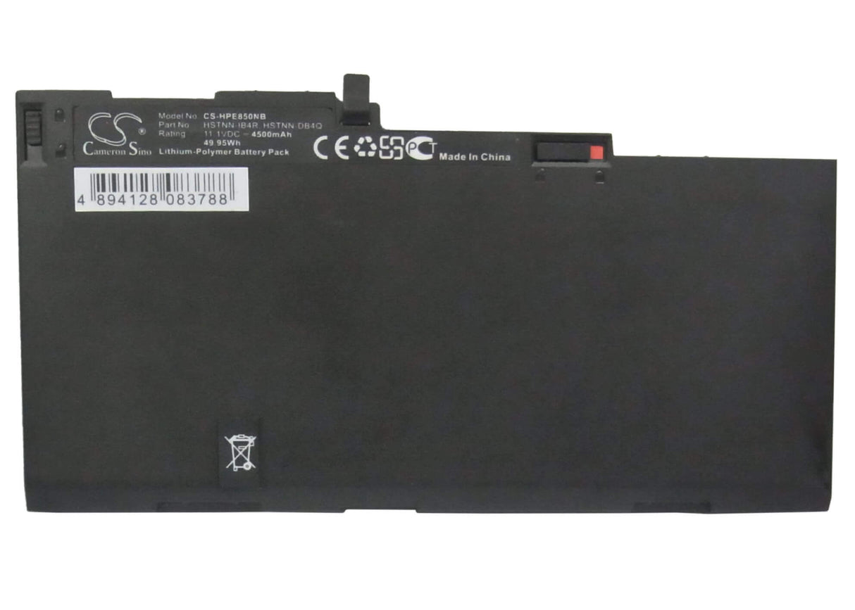 Black Battery For Hp E7u24aa, Elitebook 850, Elitebook 850 G1 11.1v, 4500mah - 49.95wh Notebook, Laptop Cameron Sino Technology Limited