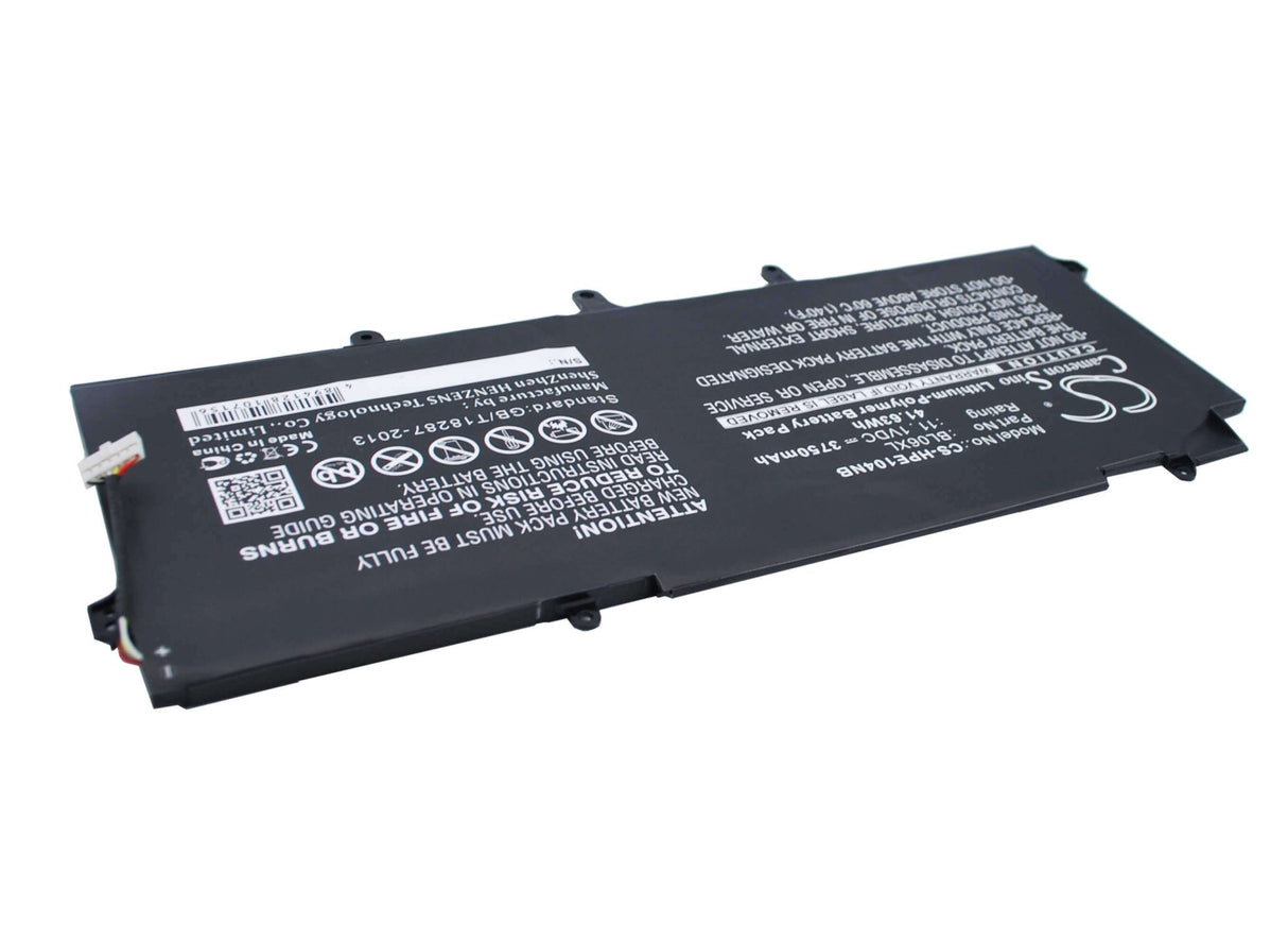 Black Battery For Hp Elitebook 1040, Elitebook Folio 1040 G1, Elitebook Folio 1040 G2 11.1v, 3750mah - 41.63wh Notebook, Laptop Cameron Sino Technology Limited