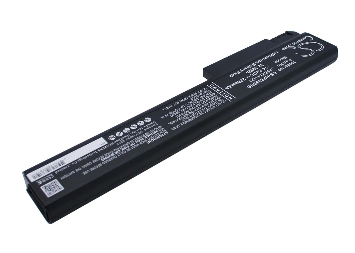 Black Battery For Hp Elitebook 8530p, Elitebook 8530w, Elitebook 8540p 14.8v, 2200mah - 32.56wh Batteries for Electronics Cameron Sino Technology Limited (Suspended)