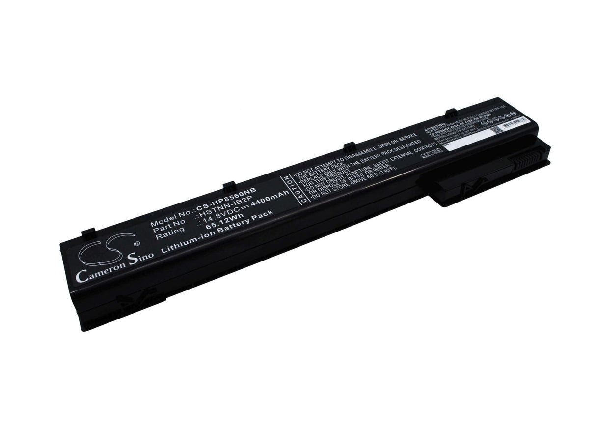 Black Battery For Hp Elitebook 8560w, Elitebook 8570w, Elitebook 8760w 14.8v, 4400mah - 65.12wh Notebook, Laptop Cameron Sino Technology Limited