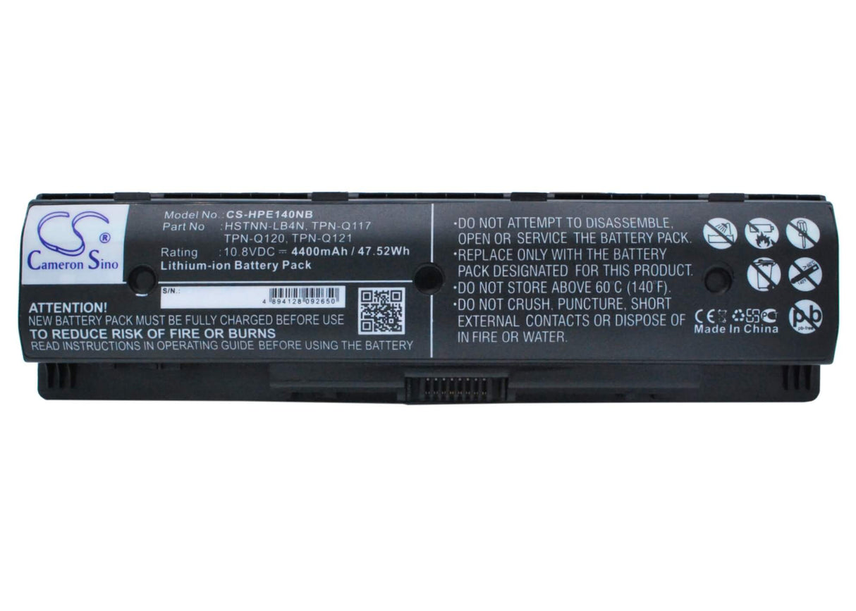 Black Battery For Hp Envy 14, Envy 14t, Envy 14z 10.8v, 4400mah - 47.52wh Notebook, Laptop Cameron Sino Technology Limited