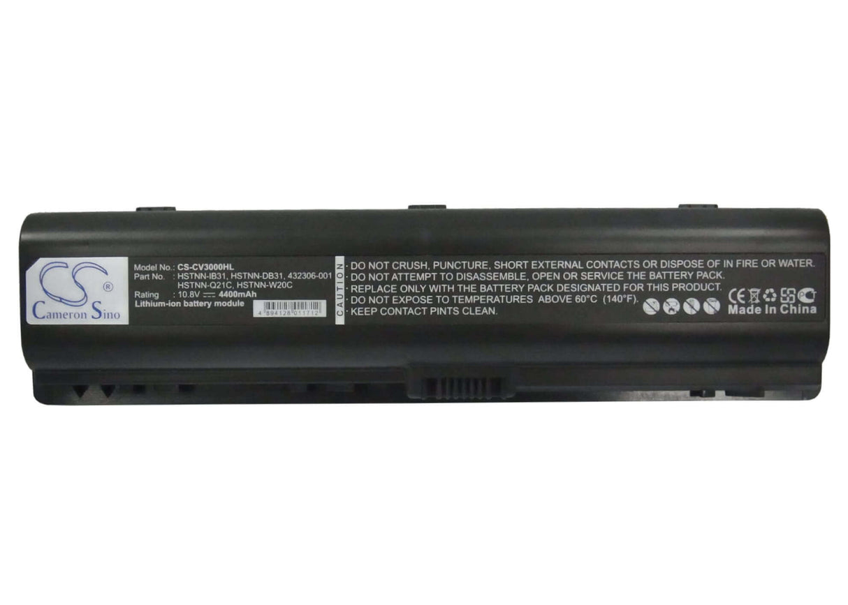 Black Battery For Hp G6000, G7000, Pavilion Dv2000 10.8v, 4400mah - 47.52wh Notebook, Laptop Cameron Sino Technology Limited
