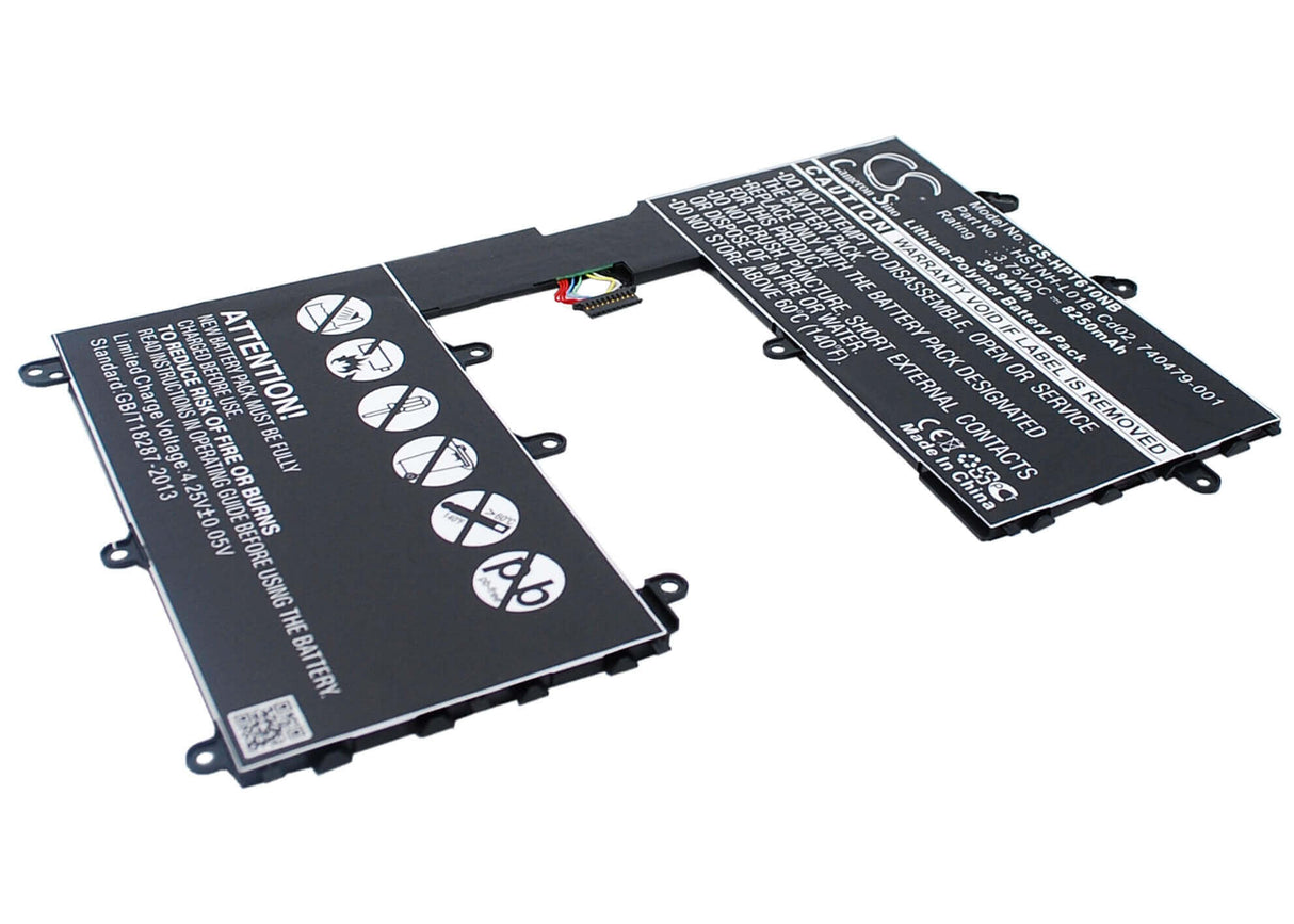 Black Battery For Hp Omni 10, Pro Tablet 610, Hstnh-q12c 3.75v, 8250mah - 30.94wh Notebook, Laptop Cameron Sino Technology Limited