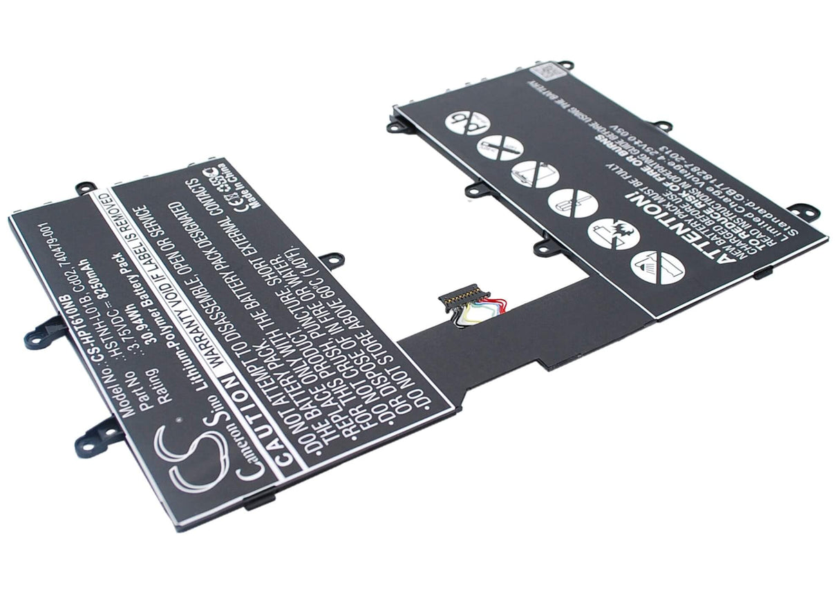 Black Battery For Hp Omni 10, Pro Tablet 610, Hstnh-q12c 3.75v, 8250mah - 30.94wh Notebook, Laptop Cameron Sino Technology Limited