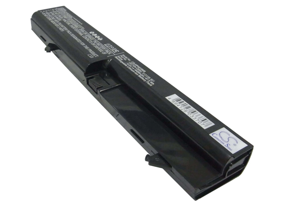Black Battery For Hp Probook 4410s, Probook 4411s, Probook 4415s 10.8v, 4400mah - 47.52wh Notebook, Laptop Cameron Sino Technology Limited