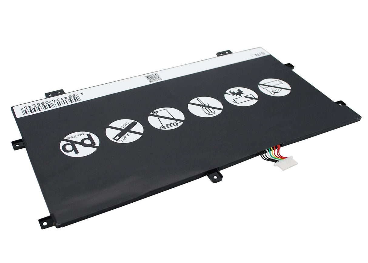 Black Battery For Hp Slatebook X2, Slatebook X2 10-h010nr, Tpn-q127 7.4v, 2830mah - 20.94wh Notebook, Laptop Cameron Sino Technology Limited