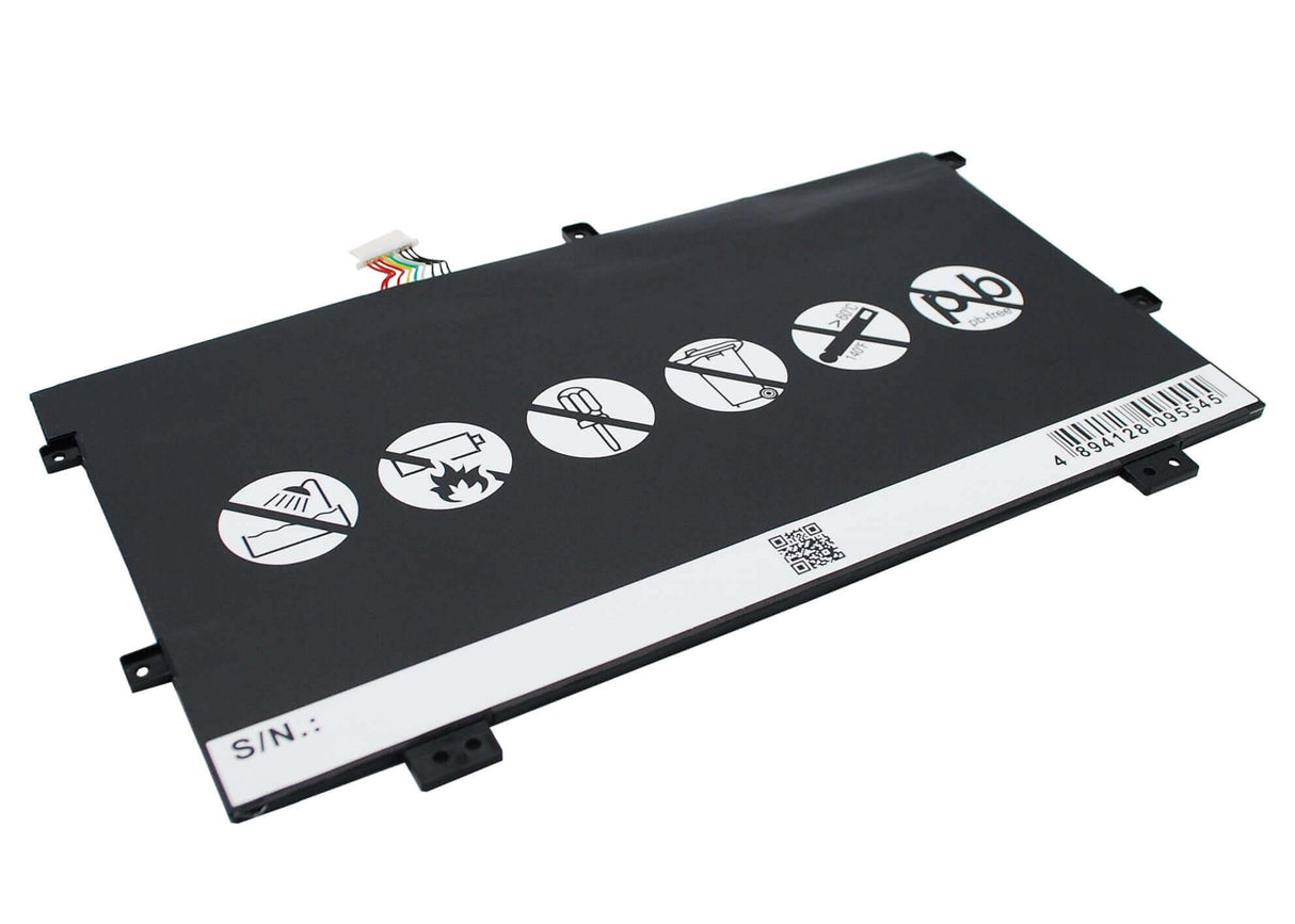 Black Battery For Hp Slatebook X2, Slatebook X2 10-h010nr, Tpn-q127 7.4v, 2830mah - 20.94wh Notebook, Laptop Cameron Sino Technology Limited