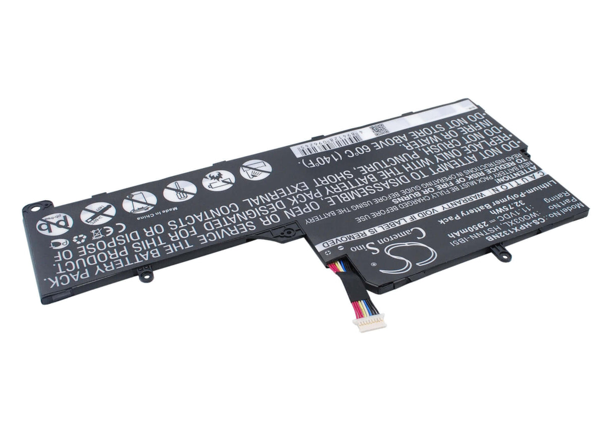 Black Battery For Hp Split 13, Split 13-m010dx, Split 13 X 2 11.1v, 2950mah - 32.75wh Notebook, Laptop Cameron Sino Technology Limited