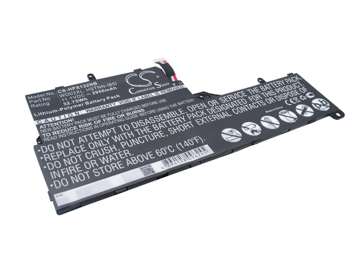 Black Battery For Hp Split 13, Split 13-m010dx, Split 13 X 2 11.1v, 2950mah - 32.75wh Notebook, Laptop Cameron Sino Technology Limited