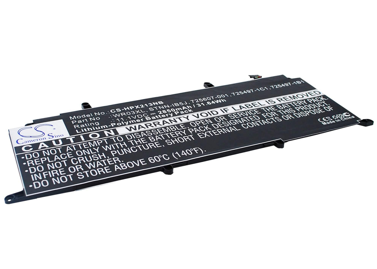 Black Battery For Hp Split X2 13-m000, Tpn-q133 11.1v, 2850mah - 31.64wh Notebook, Laptop Cameron Sino Technology Limited