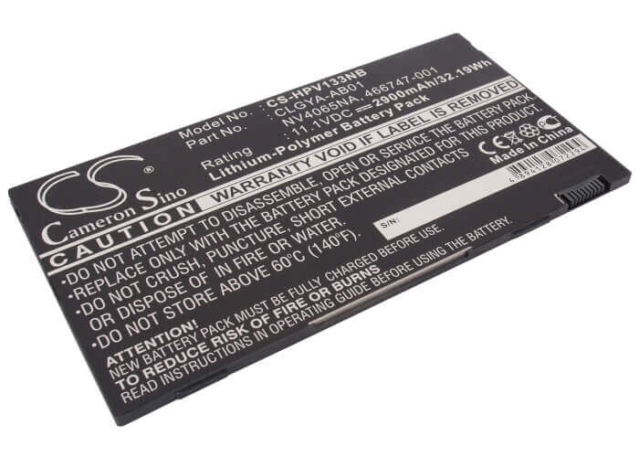 Black Battery For Hp Voodoo Envy 133, Voodoo Envy 133 Nv4015na, Voodoo Envy 133 Nv4040na 11.1v, 2900mah - 32.19wh Notebook, Laptop Cameron Sino Technology Limited (Suspended)