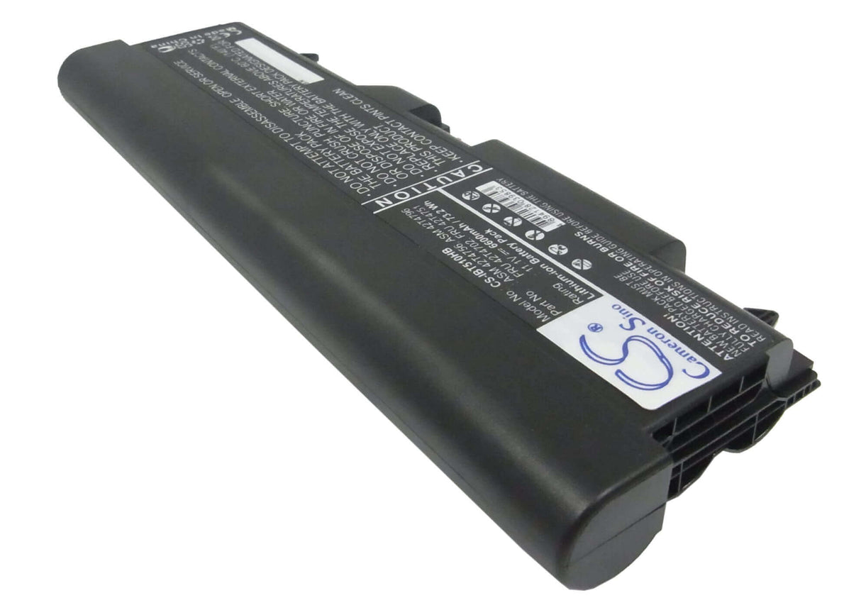 Black Battery For Ibm Thinkpad E40, Thinkpad E50, Thinkpad Edge 0578-47b 11.1v, 6600mah - 73.26wh Notebook, Laptop Cameron Sino Technology Limited